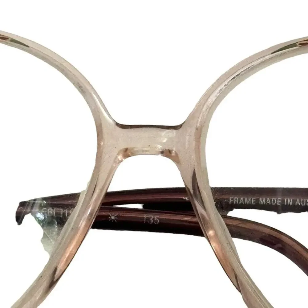 VTG SILHOUETTE M1878 Square Glasses Frames 70s 80s Made in Austria